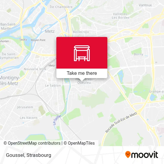 Goussel map