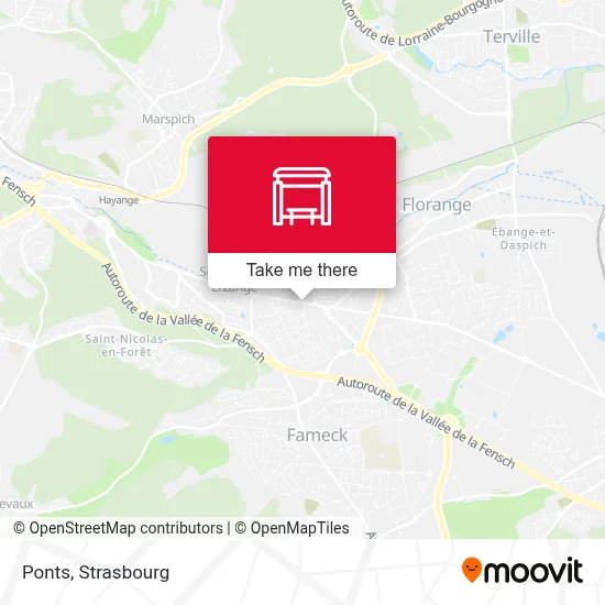 Ponts map