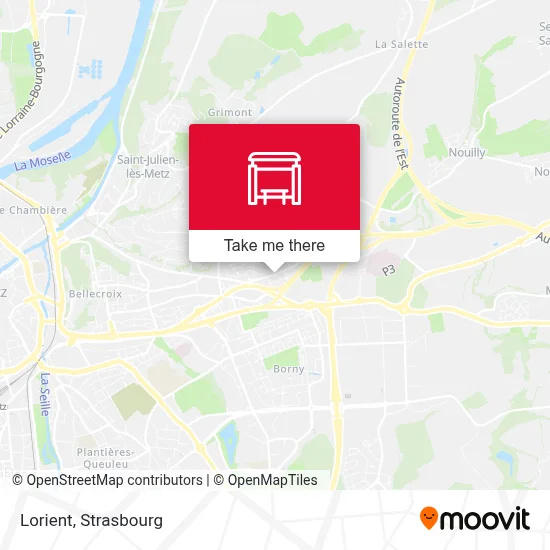 Lorient map