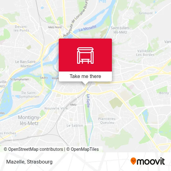 Mazelle map