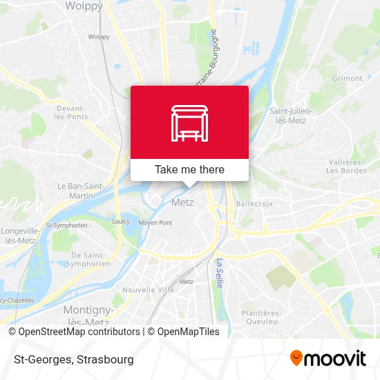St-Georges map