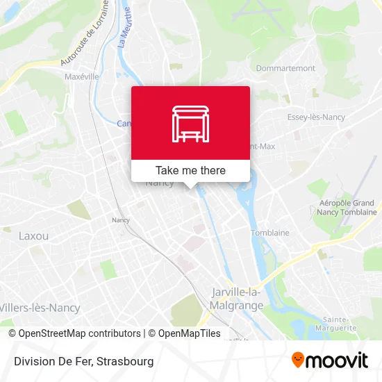 Division De Fer map