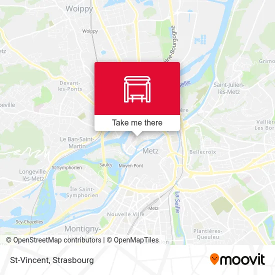 St-Vincent map
