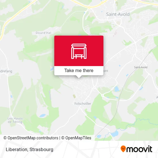 Liberation map