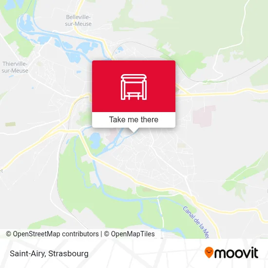 Saint-Airy map