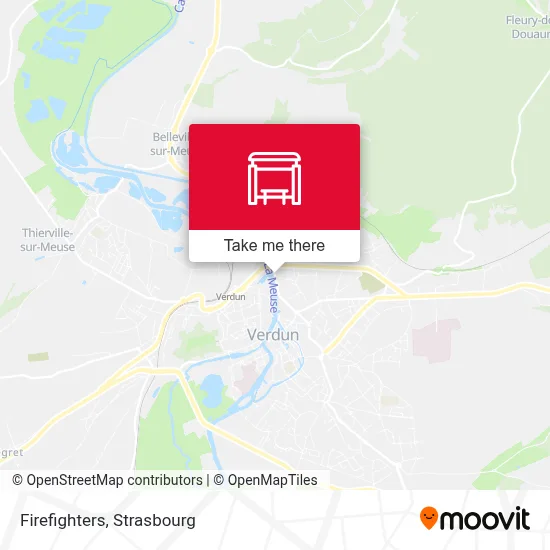 Pompiers map