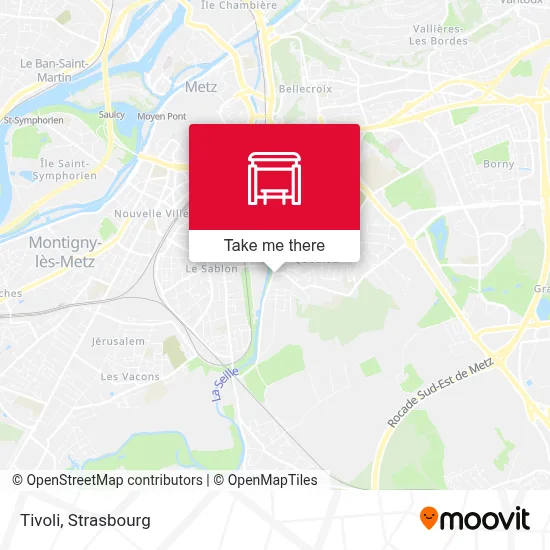 Tivoli map