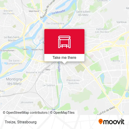 Treize map