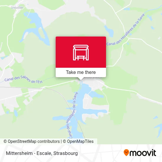 Mittersheim - Escale map