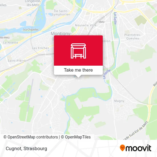 Cugnot map