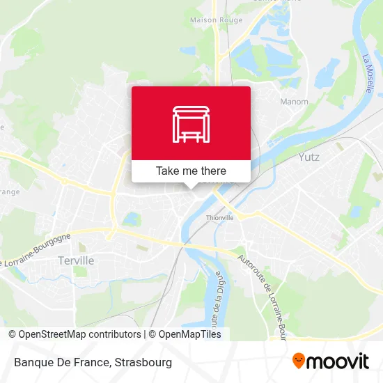 Banque De France map