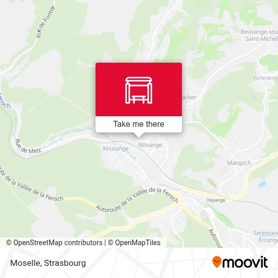 Moselle map