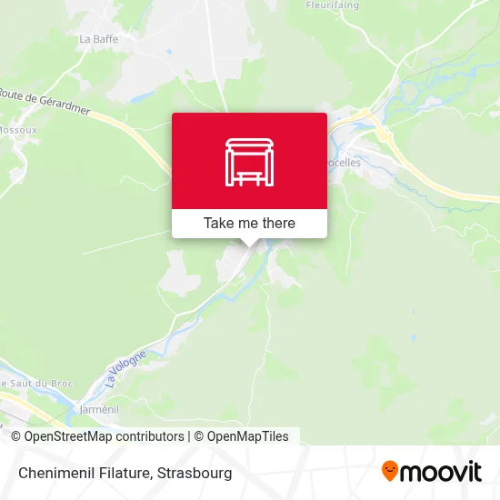 Chenimenil Filature map