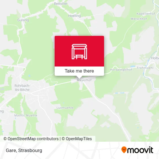 Gare map