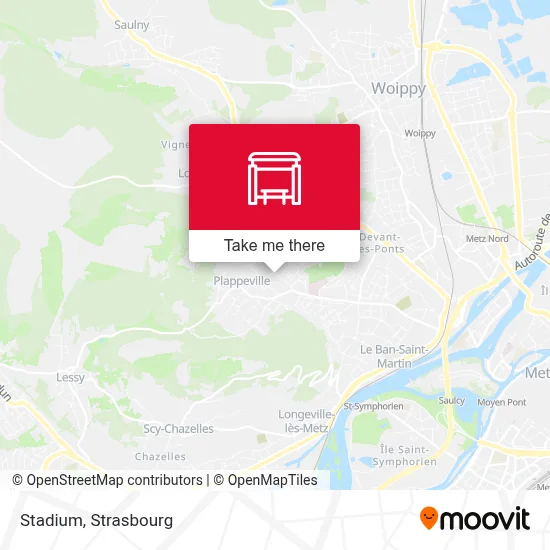 Stade map