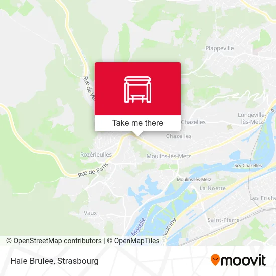 Haie Brulee map