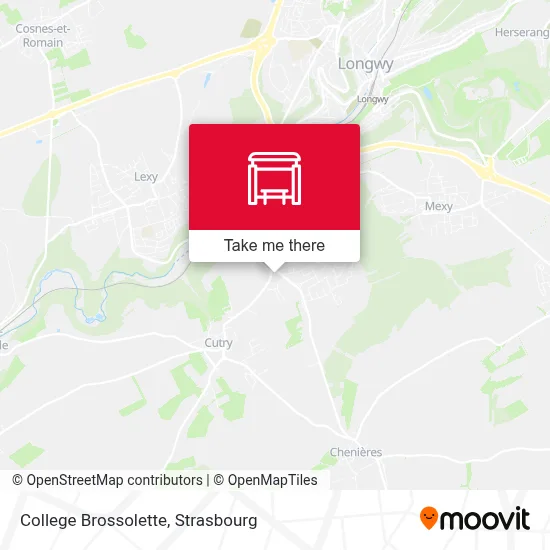 College Brossolette map