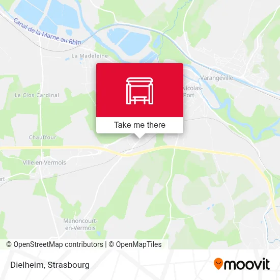 Dielheim map
