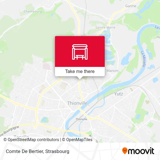 Comte De Bertier map