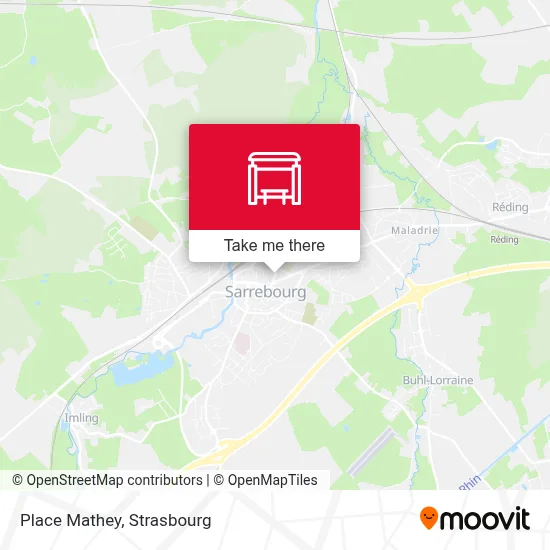 Place Mathey map