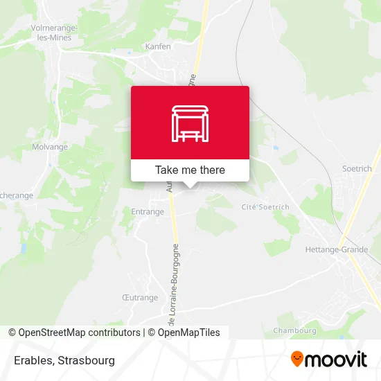 Erables map