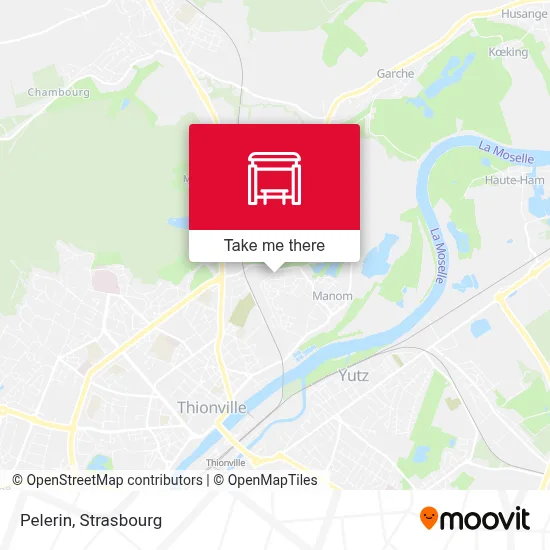 Pelerin map