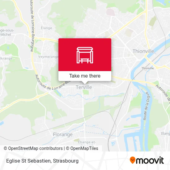 Eglise St Sebastien map