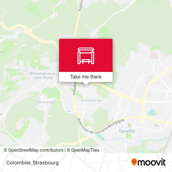 Colombier map