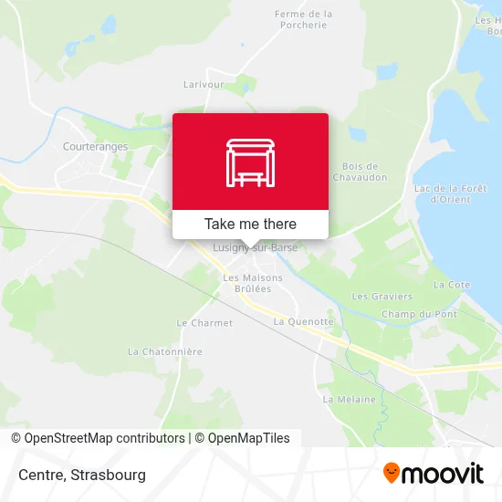 Centre map