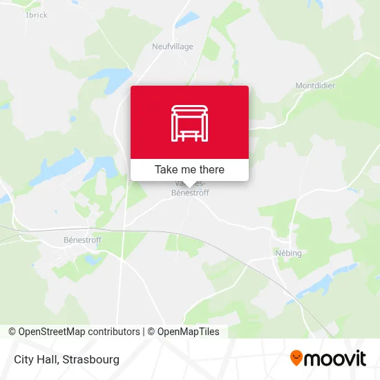 Mairie map