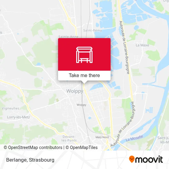 Berlange map