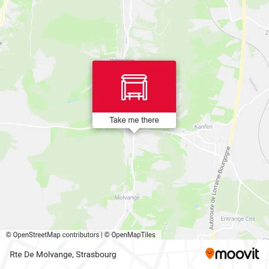 Rte De Molvange map