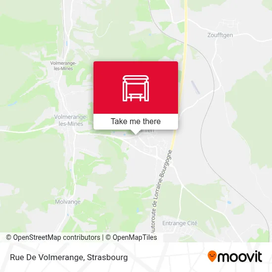 Rue De Volmerange map