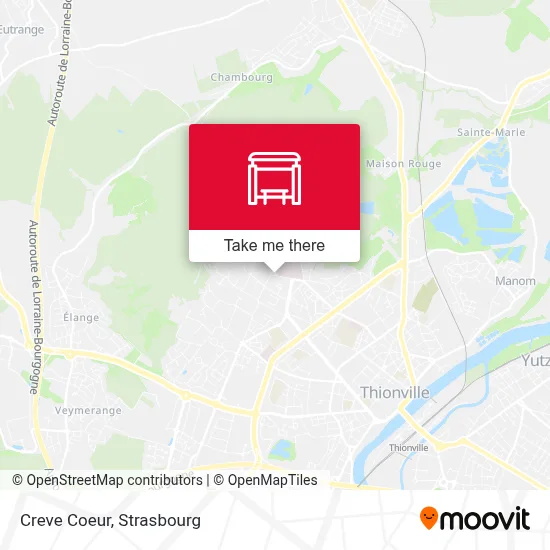 Creve Coeur map