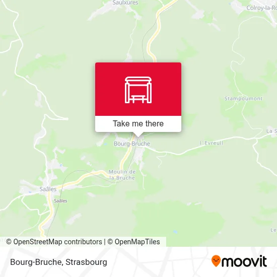 Bourg-Bruche map