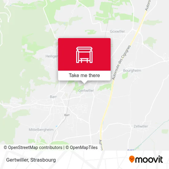 Gertwiller map