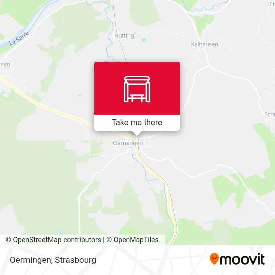 Oermingen map