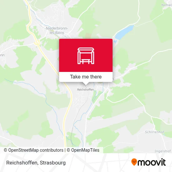 Reichshoffen map
