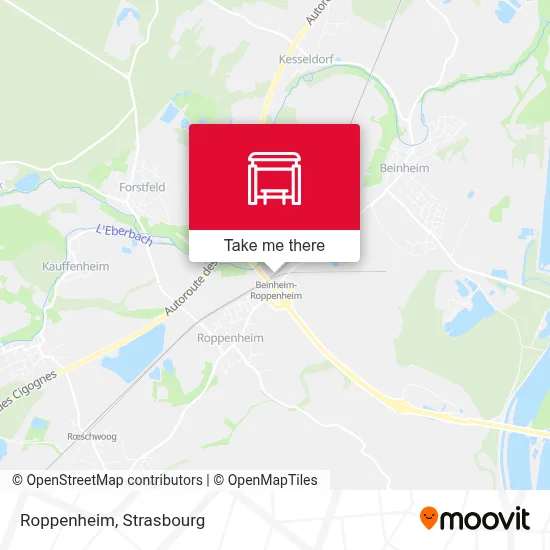Mapa Roppenheim