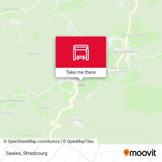 Saales map