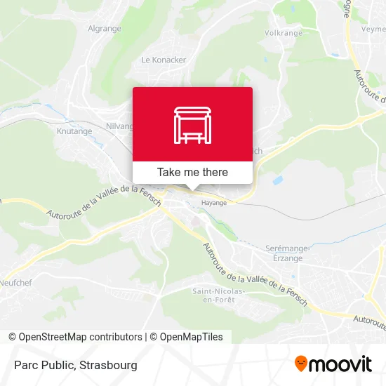 Parc Public map