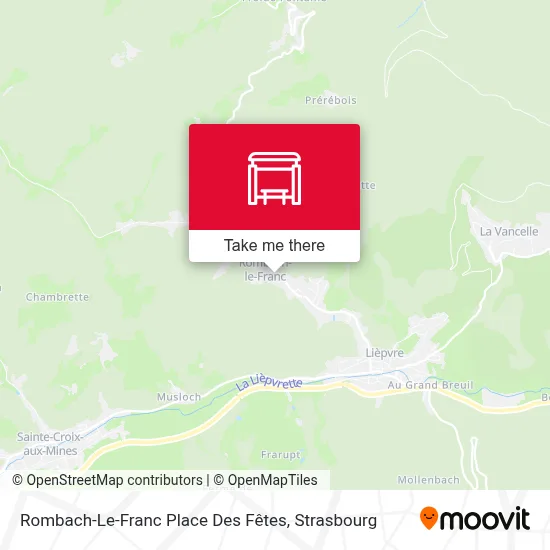 Rombach-Le-Franc  Place Des Fêtes map