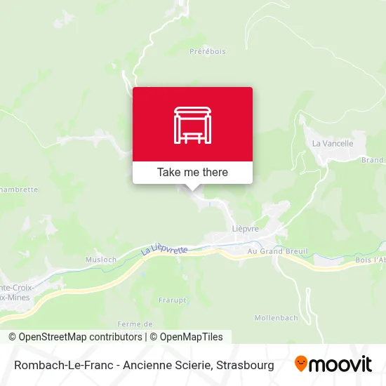 Rombach-Le-Franc - Ancienne Scierie map