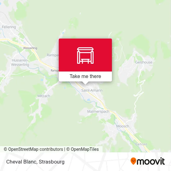 Cheval Blanc map