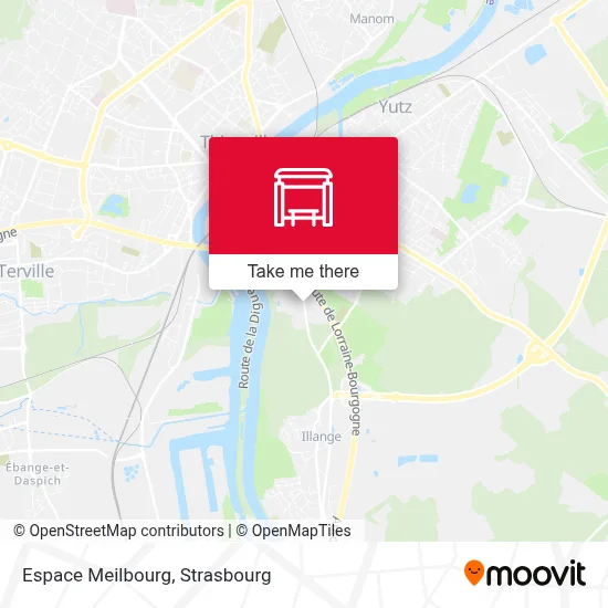 Espace Meilbourg map