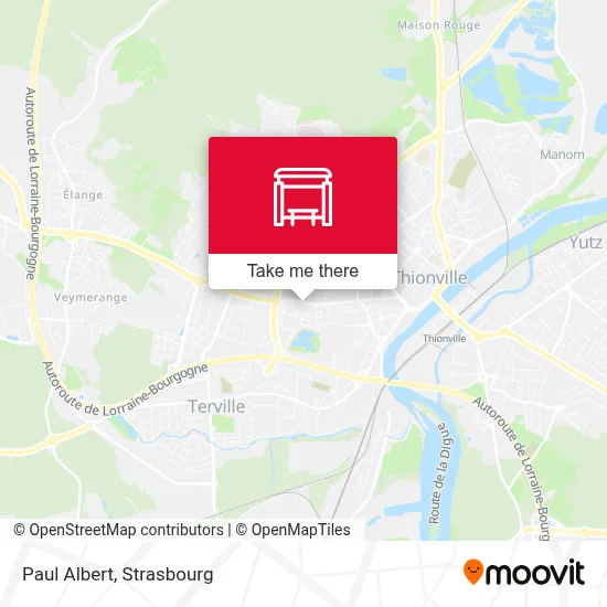 Paul Albert map