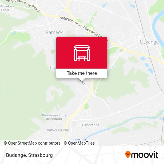 Budange map