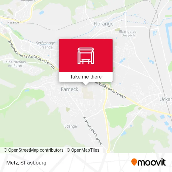 Metz map
