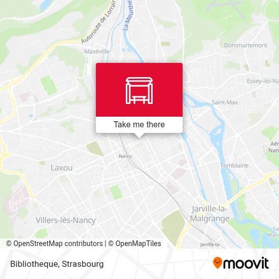 Bibliotheque map