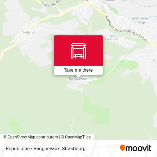 République - Ranguevaux map